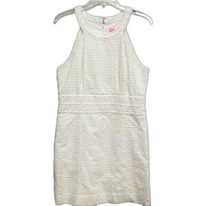 LILLY PULITZER ASHLYN‎ SHIFT MINI DRESS SIZE 10